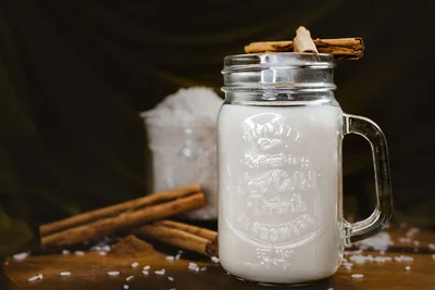 Vaso de horchata de chufa